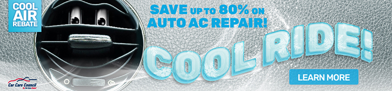 California Cool Air Rebate - Desktop Banner