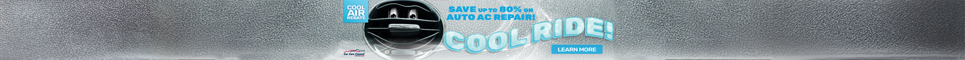 California Cool Air Rebate - Desktop Banner